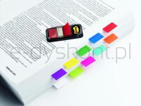 Post-It Zakładki Indeksujące (680-R2Eu), Pp, 25,4X43,2Mm, 2X50 Kart., Czerwone - 4