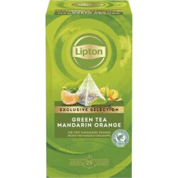 Lipton Herbata Exclusive Selection, Piramidki, Mandarynka I Pomarańcza, 25 Kopert