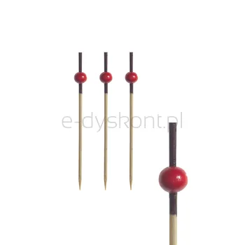 Papstar Fingerfood Patyczki, 7 Cm, Red Pearl, 250 Szt