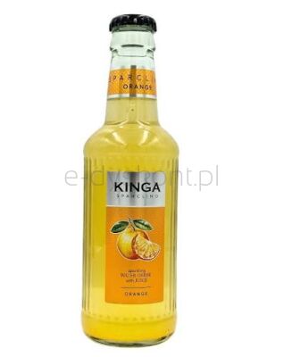 Kinga Pienińska Napój Sparclino Orange 250Ml Glass