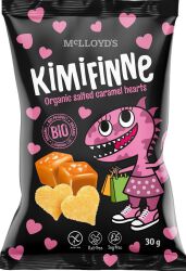Kimifinne Chrupki Kukurydziane O Smaku Słonego Karmelu Bezgl. Bio 30 G
