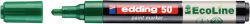 Edding Marker Olejowy Na Bazie Wody E-50 Ecoline, 2-3Mm, Zielony