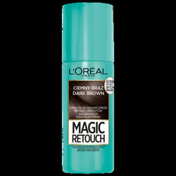 L’Oréal Paris Magic Retouch, Spray Do Retuszu Odrostów, Ciemny Brąz, 75Ml, Aż Do 25 Aplikacji