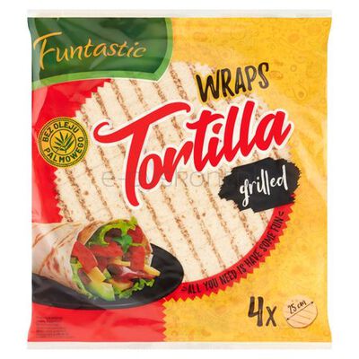 Funtastic Tortilla Grillowana 4X25Cm 250G