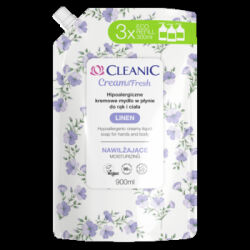 Cleanic Hipoalergiczne Kremowe Mydło Do Rąk I Ciała Linen 900Ml
