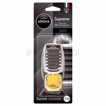 Aroma Car Zapach Samochodowy Supreme Black