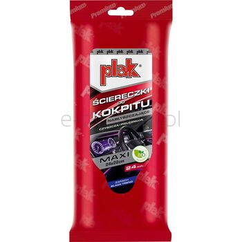 Plak Ściereczki Maxi Do Kokpitu Nabłyszczające Black Trend
