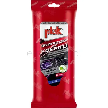 Plak Ściereczki Maxi Do Kokpitu Nabłyszczające Black Trend