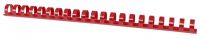 Office Products Grzbiety do bindowania A4, 19mm (165 kartek), 100 szt., czerwone [BIURO]