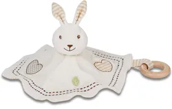 Bawełniana przytulanka, kocyk króliczek od 0m-ca (25cm) fsc & gots