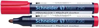Schneider Marker Do Tablic Maxx 290, Okrągły, 2-3Mm, Czerwony 