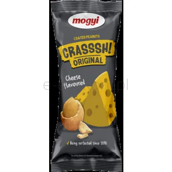 Crasssh Original - orzeszki ziemne w skorupce o smaku serowym 60g Mogyi