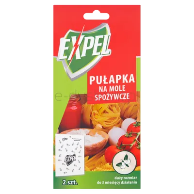 Expel Pułapka Na Mole Spożywcze 2 Szt