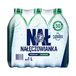 Nałęczowianka Woda Naturalna Gazowana 1 L Pet SK