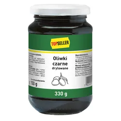 Topseller Oliwki czarne drylowane 330g