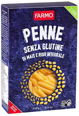 Makaron Penne Kukurydziano-Ryżowy Bezgl. 250 G