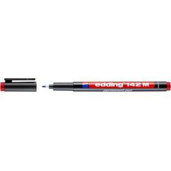 Edding Foliopis e-142 M 1mm, czerwony
