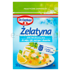 Dr.Oetker Żelatyna 50G