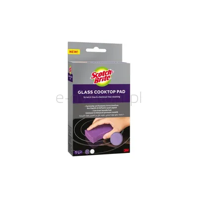 Scotch-Brite Zmywak do szklanych płyt kuchennych 1 szt.