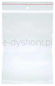 Torebka strunowa OFFICE PRODUCTS, LDPE, 300x400mm, 100szt., transparentna