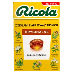 Ricola Oryginalne Ziołowe 27,5G