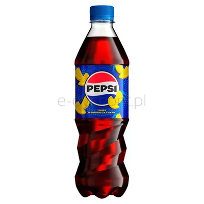 Pepsi Napój gazowany Twist o smaku cytrynowym 500 ml