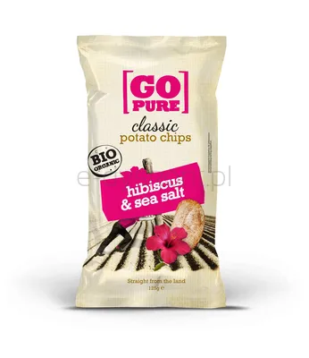 Chipsy Z Hibiskusem Bezgl. Bio 125 G