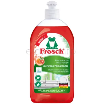 Frosch Koncentrat do mycia naczyń Czerwona Pomarańcza 500 ml.
