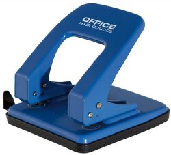 Office Products Dziurkacz,Dziurkuje Do 40 Kartek, Metal, Niebieski