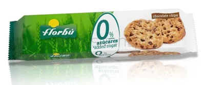 Ciastka Z Kawałkami Czekolady Bez Dodatku Cukru 120G