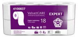 Velvet Papier Toaletowy Celulozowy Expert, 3-Warstwowy, 8Szt., Biały