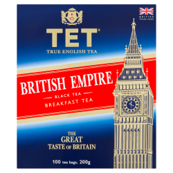 Tet Herbata Mieszanka British Empire Black 100 Torebek X 2G