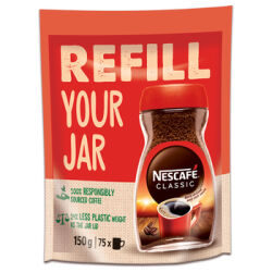 Nescafe Classic Kawa Rozpuszczalna Refill 150G