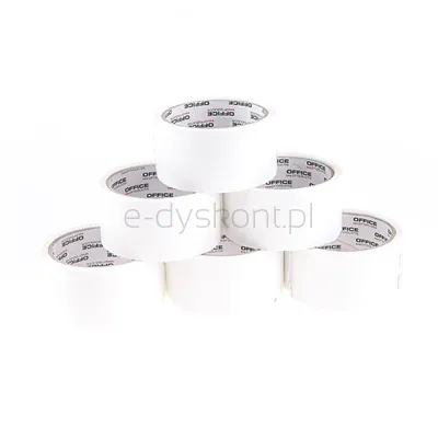 Taśma Pakowa Office Products, 48Mm X 50Y, 36Mic, Ean Na 1Szt., Biała