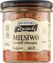 Spichlerz Rusiecki Mięsiwo W Sosie Własnym 280G