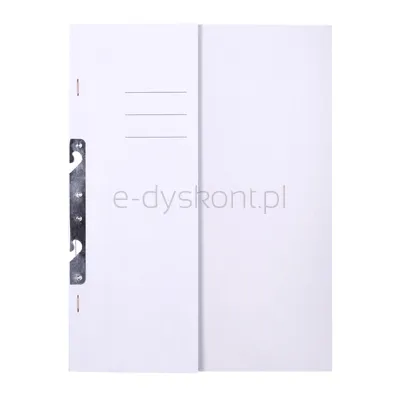 Office Products Skoroszyt Budget Zawieszkowy Karton, Nadruk, 1/2, A4, 250Gsm, Biały
