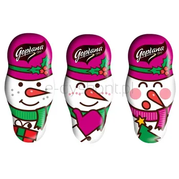 Goplana Bałwanek Figurka o smaku karmelowym w czekoladzie 30 g