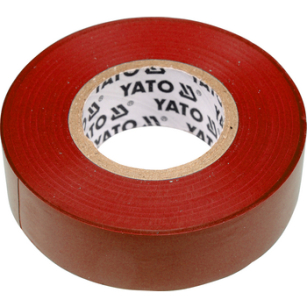 YATO Taśma elektroizolacyjna 19 mm x 20 m czerwona