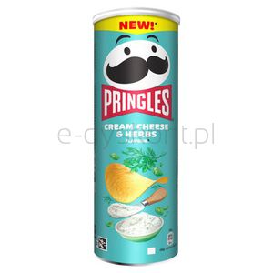 Pringles Cream Cheese & Herbs tuba 165G