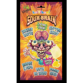 Wata Cukrowa Sour Brain Lemon 60G