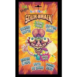 Wata Cukrowa Sour Brain Lemon 60G