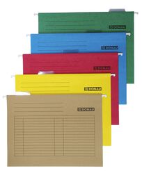 Teczka zawieszkowa DONAU, A4, 230gsm, zielona