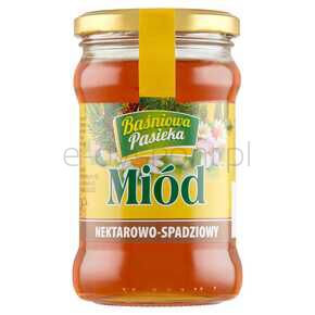 Miód Baśniowa Pasieka Nektarowo-Spadziowy 370 G Mw Dobry Wybór