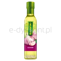 Kujawski Olej Rzepakowy Z Pierwszego Tłoczenia Z Czosnkiem 250Ml