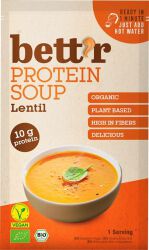 Bettr Zupa błyskawiczna z soczewicą, wySokobiałkowa, wegańska, bezglutenowa BIO 30 g