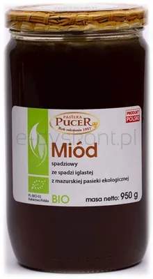 Miód Spadziowy Ze Spadzi Iglastej Bio 950 G