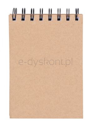Office Products Kołonotatnik craft, A6, w linie, 80 kart., 80gsm, brązowy