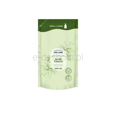 On Line Refill Kremowe Mydło 2w1 Aloe Touch 500ml