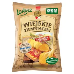 Chipsy Wiejskie Ziem.O Sm.Zapiek.Z Szynką 130 G