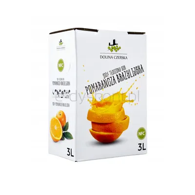 Sok NFC pomarańczowy 100% Dolina Czerska 3L